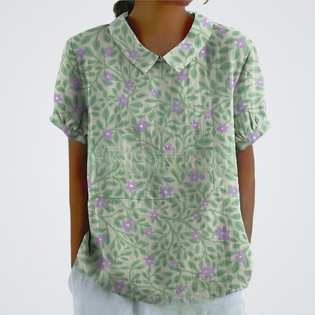 Ingrid | farverige bluser