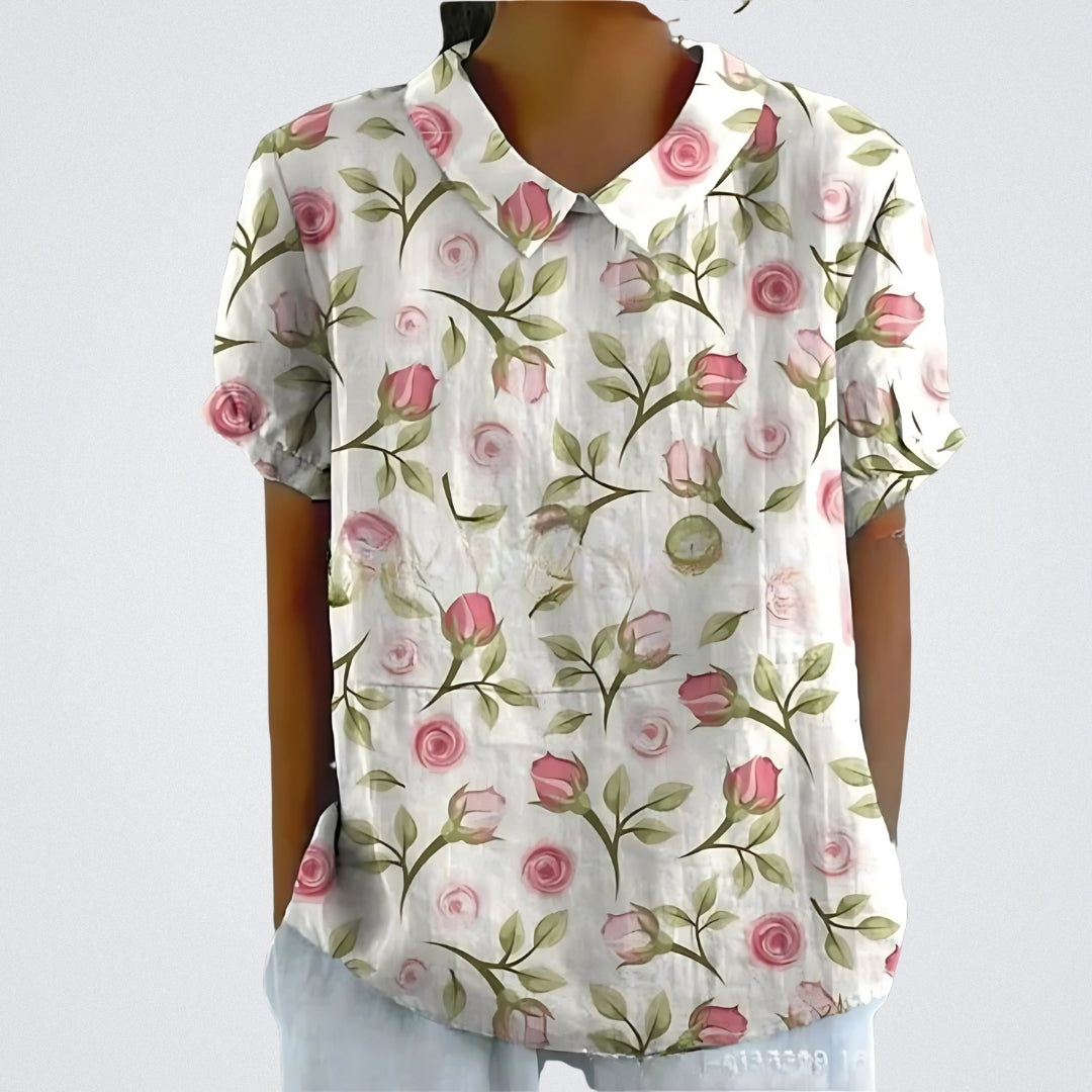 Ingrid | farverige bluser