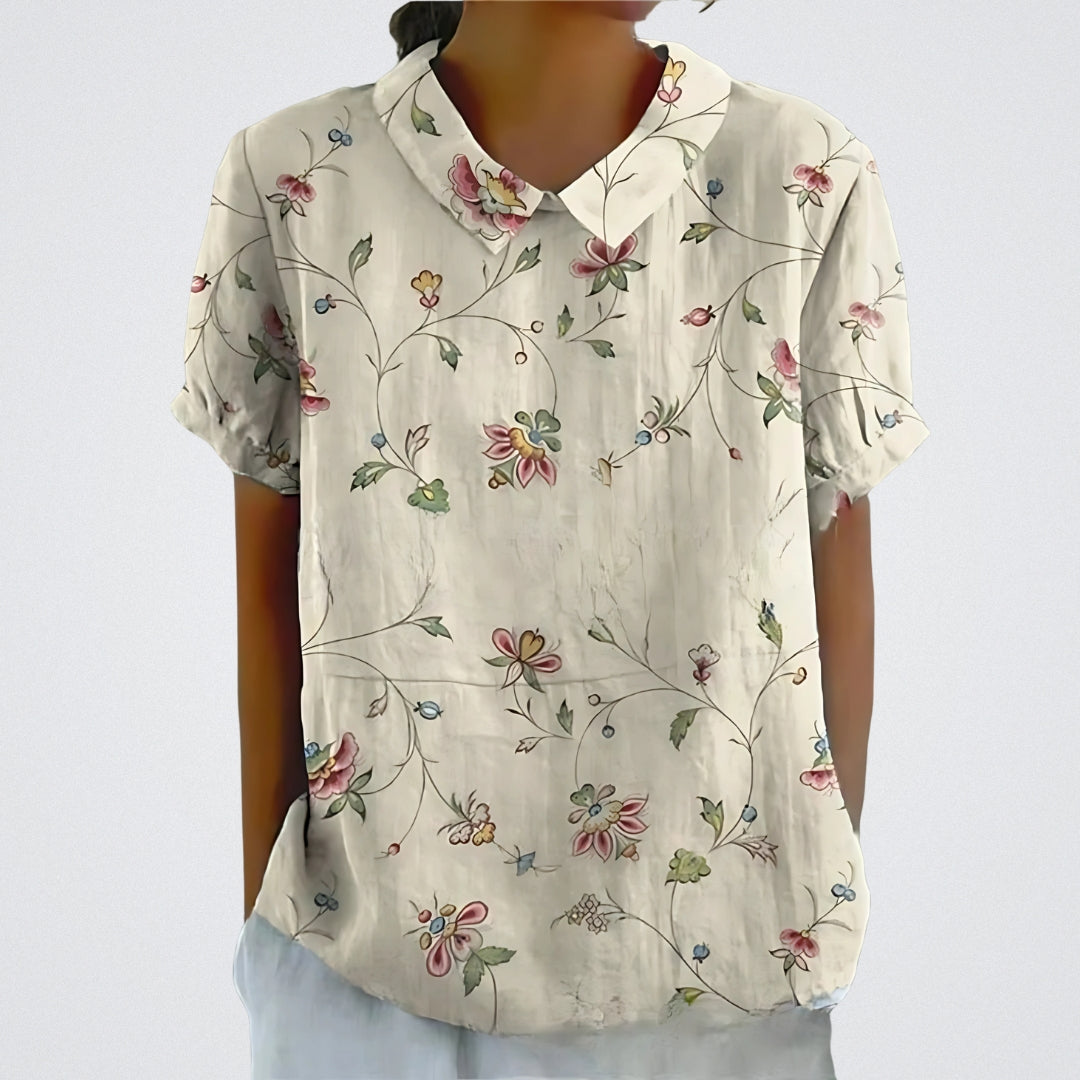 Ingrid | farverige bluser