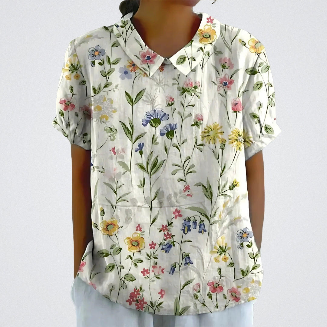 Ingrid | farverige bluser