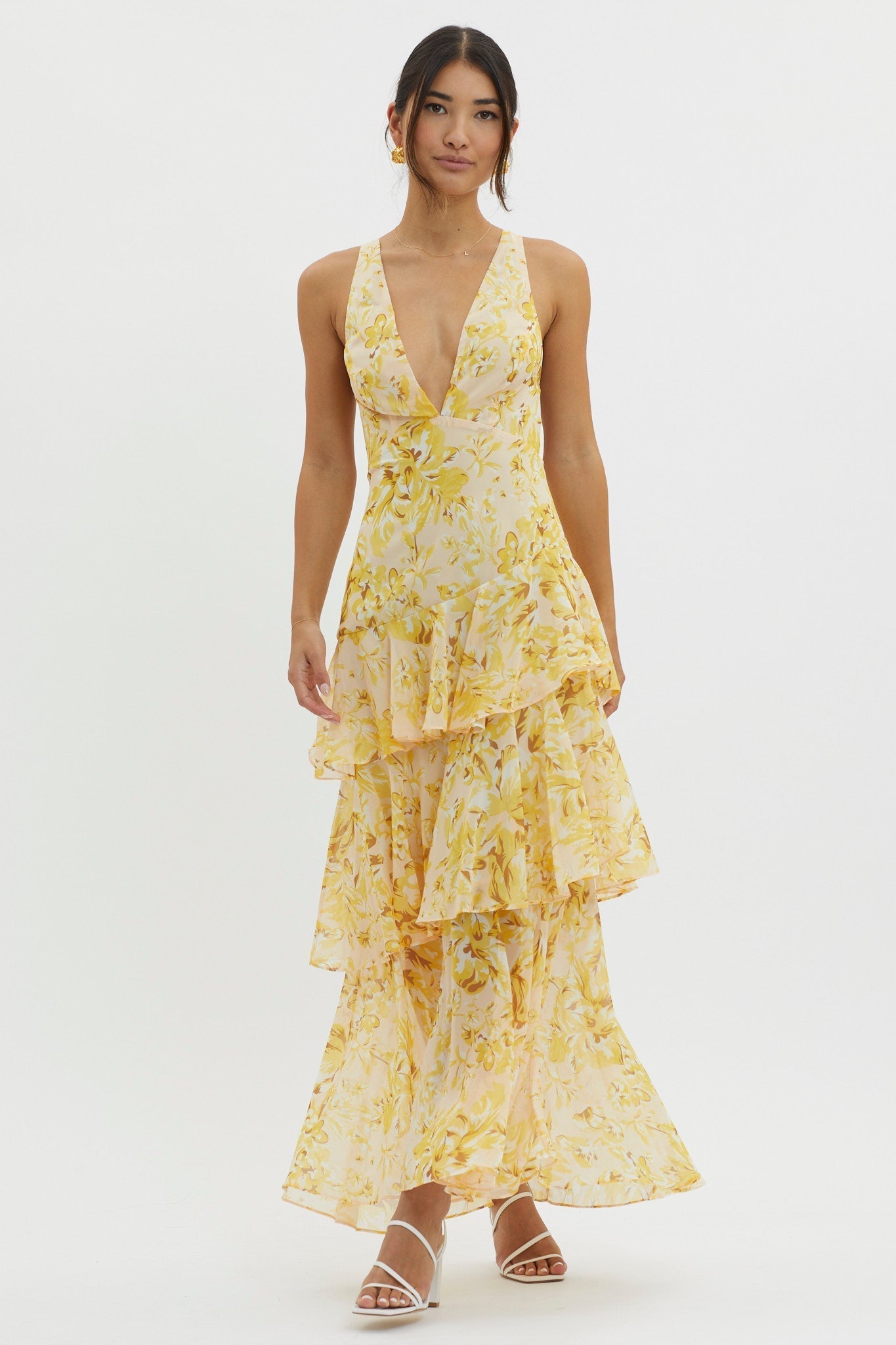 Ella | Elegant blomsterkjole