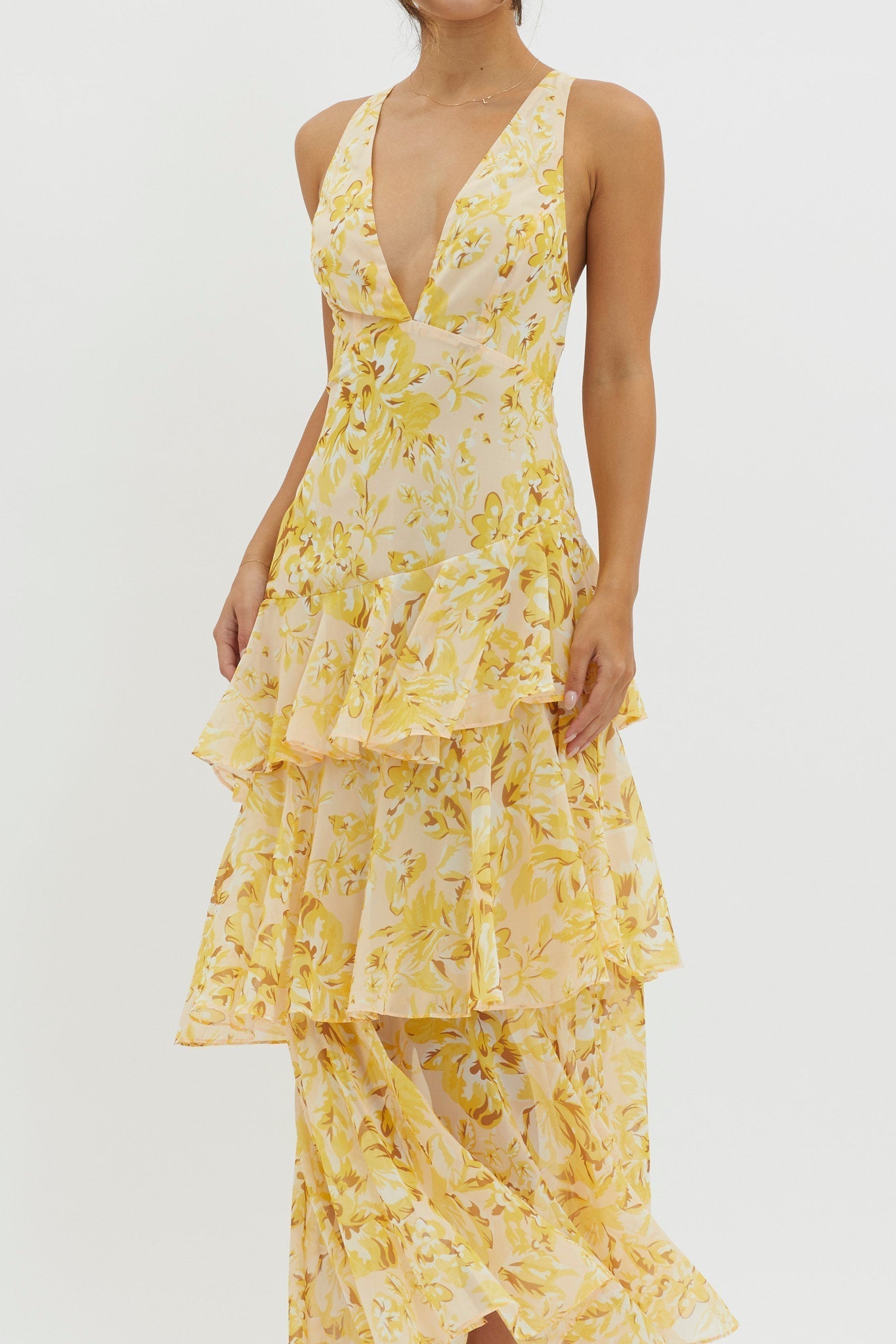 Ella | Elegant blomsterkjole