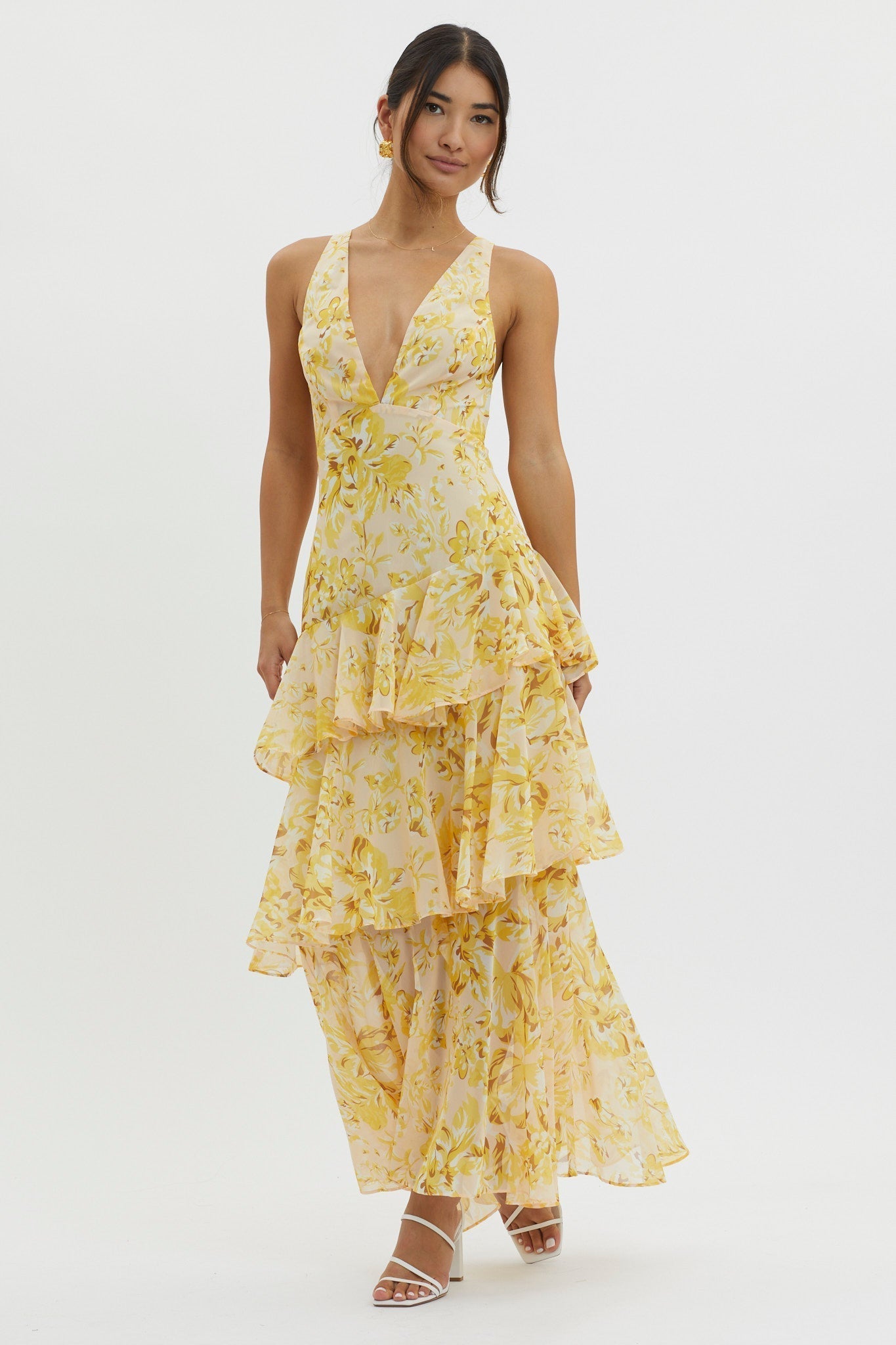 Ella | Elegant blomsterkjole