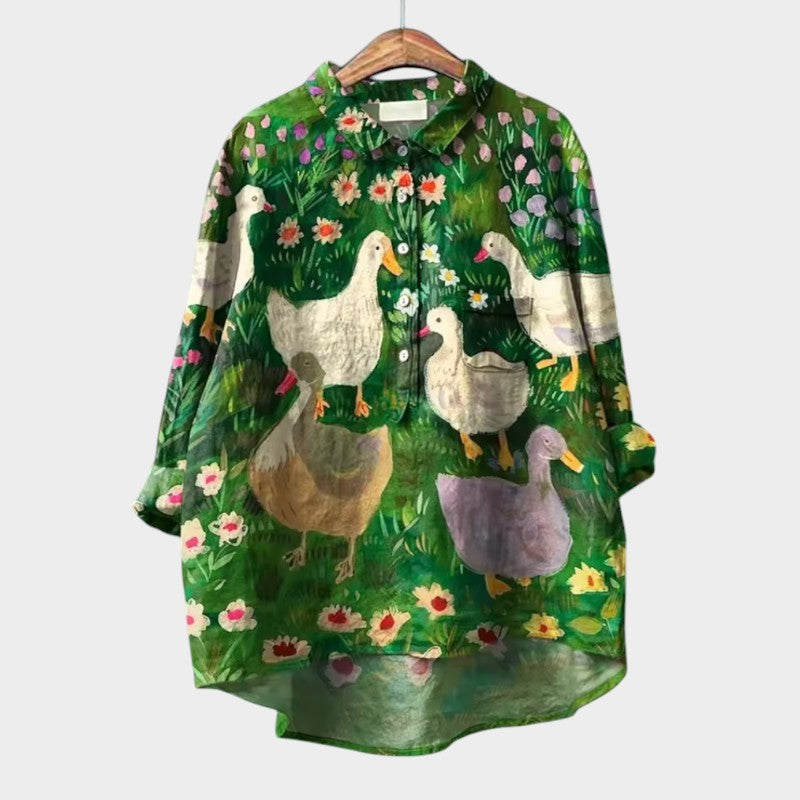 Alberte | Efterårssbluse