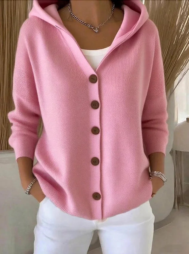 Suzanne | Behagelig langærmet cardigan