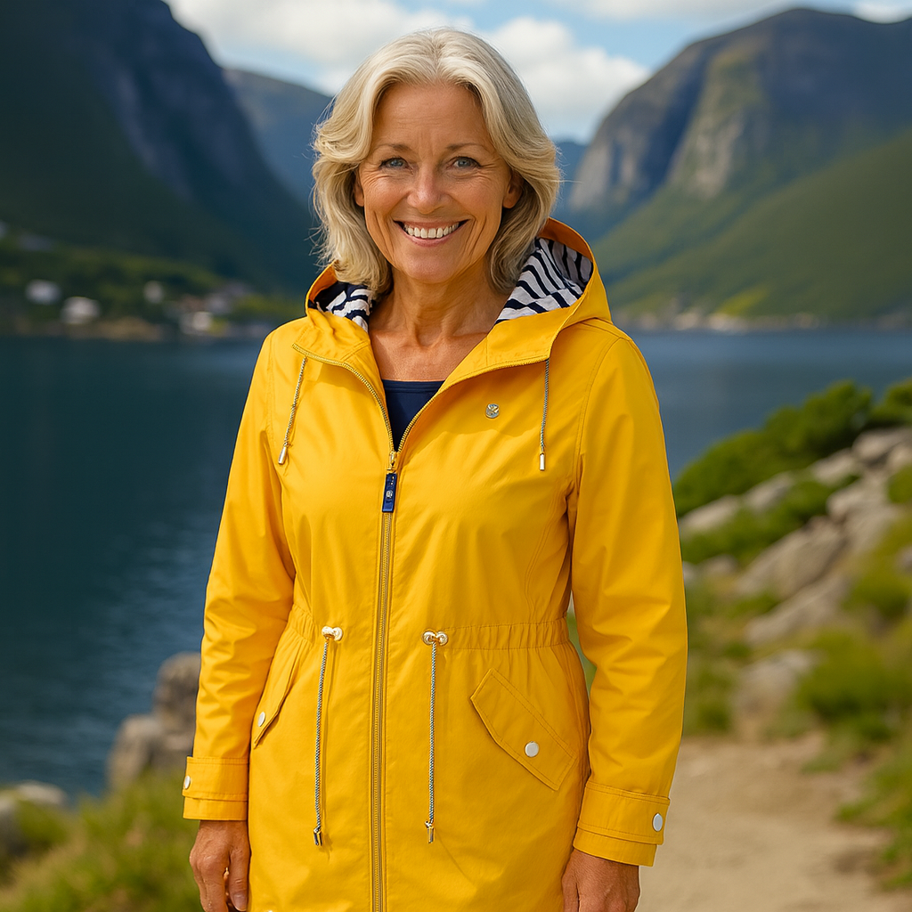 Elvira | Stilren og Vandtæt Jakke