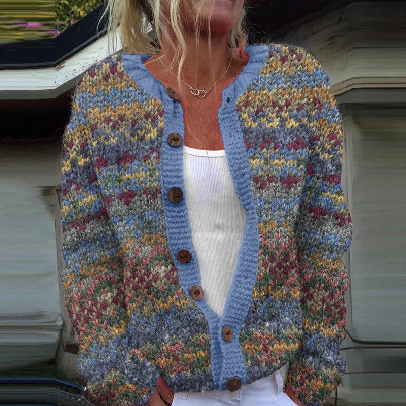 Lillian | Løs strikket cardigan