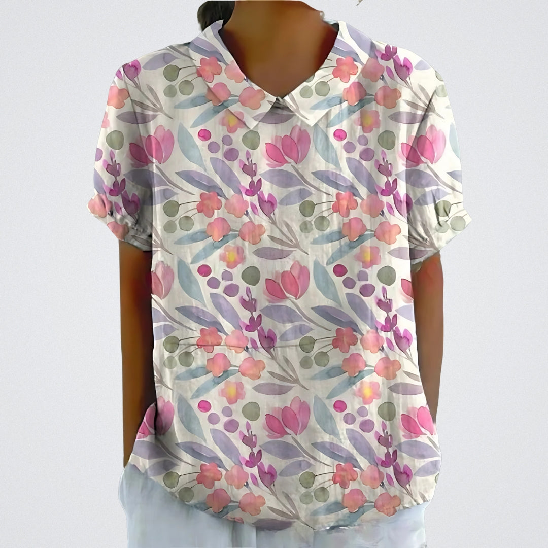 Ingrid | farverige bluser