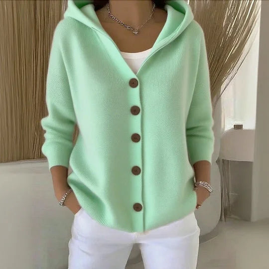 Suzanne | Behagelig langærmet cardigan