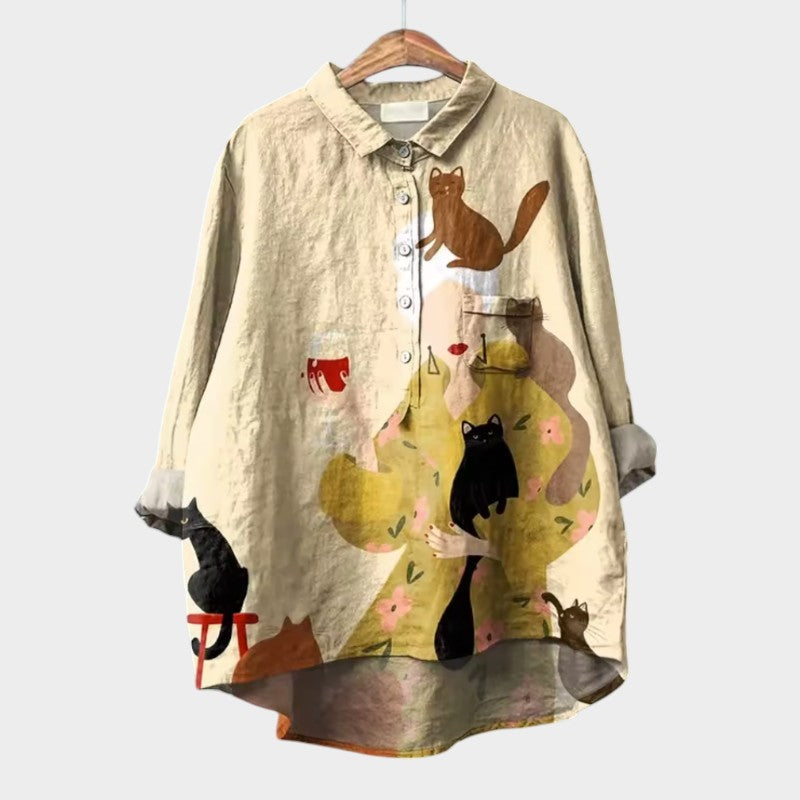 Fenja | Efterårssbluse