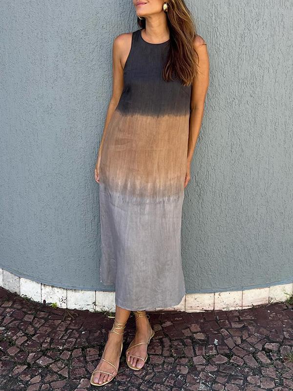 Aurelia™ | Robe Élégante avec Imprimé Naturel