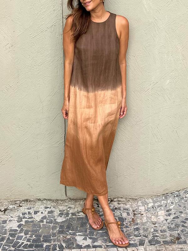 Aurelia™ | Robe Élégante avec Imprimé Naturel
