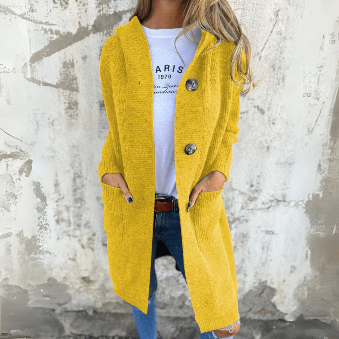 Lorène | Elegant lang dame-cardigan