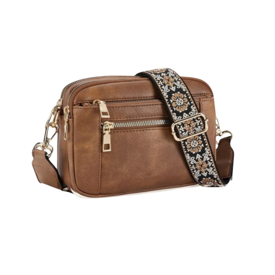 Mire |  Elegant skuldertaske i læder